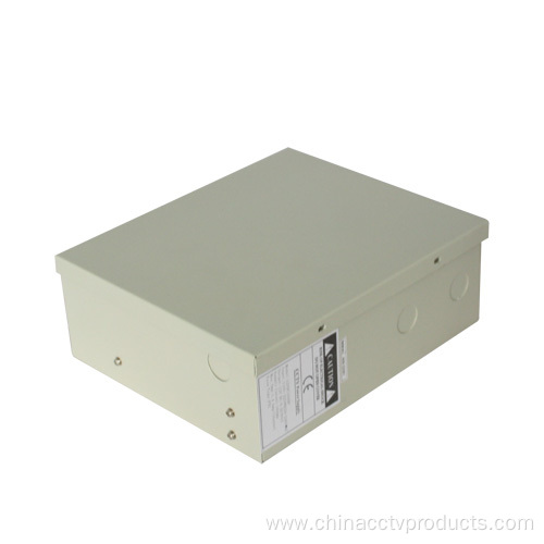12VDC 5Amp 9Channel CCTV Camera Power Supply Box